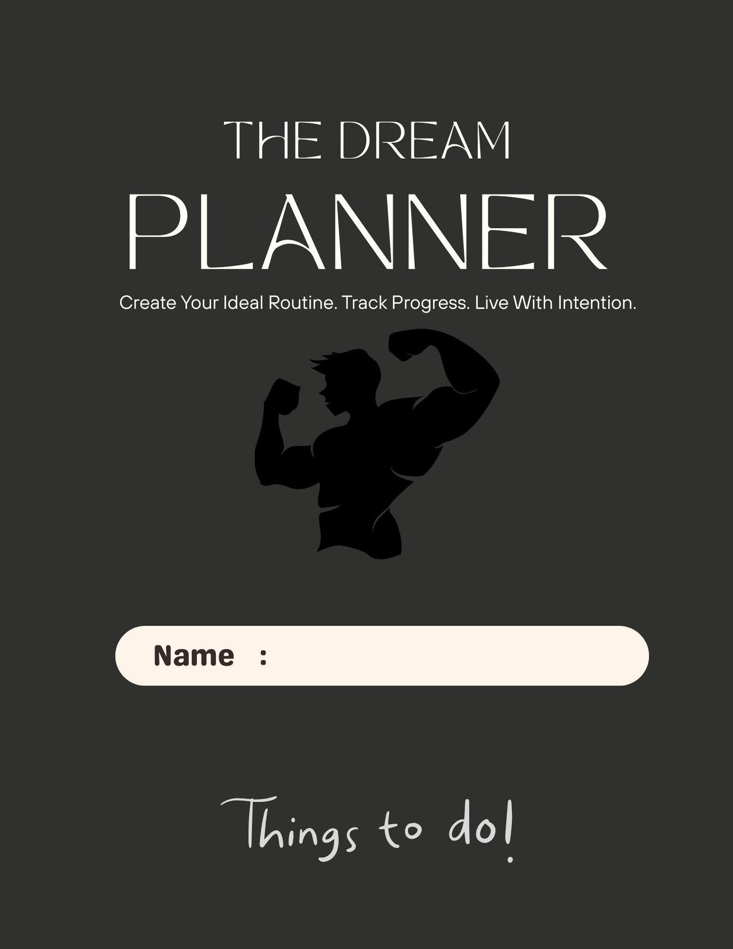 The Dream Planner – Fitness, Meal & Self-Care Digital Planner